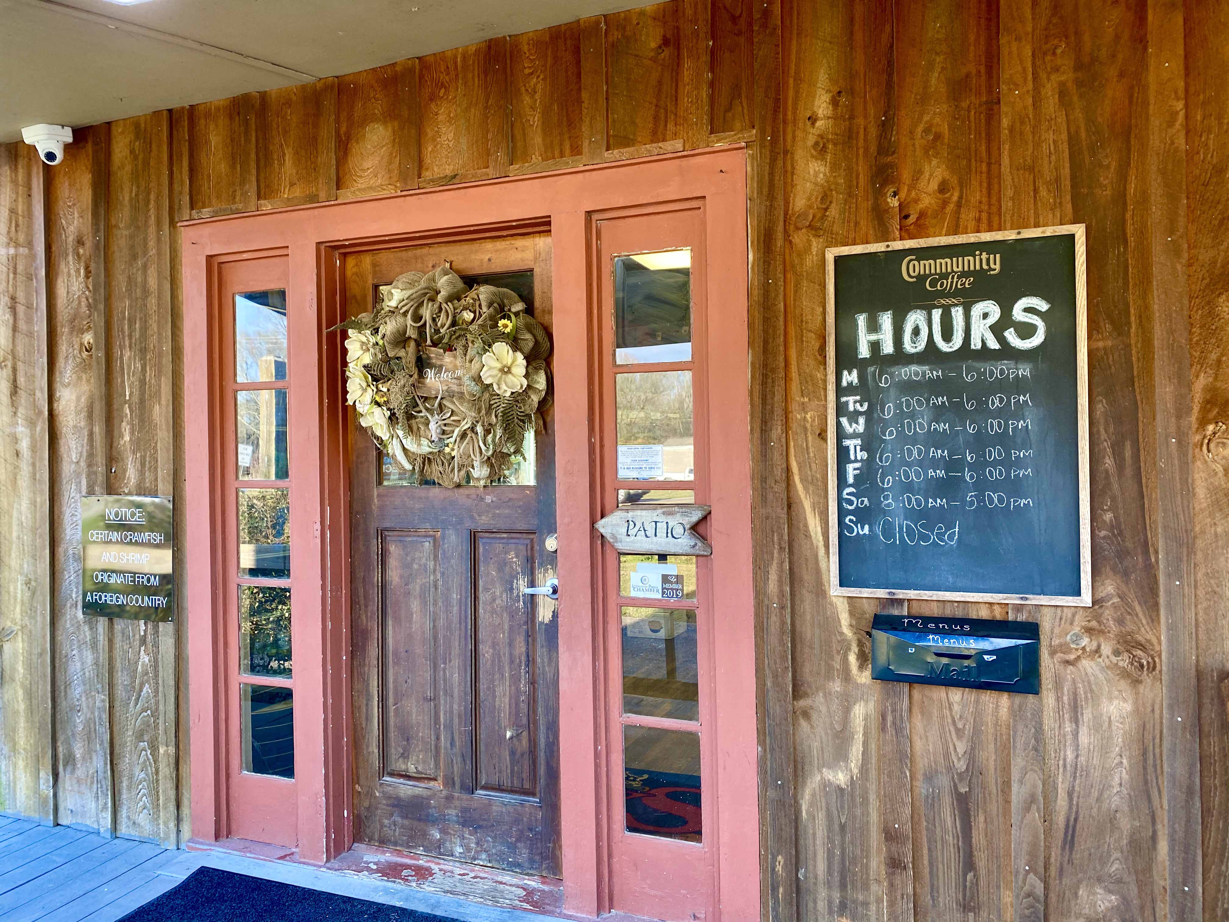 Day's Smokehouse Entrance